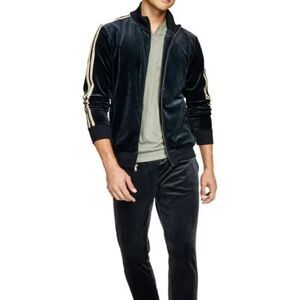INC International Concepts Mens Velour Jacket NWT